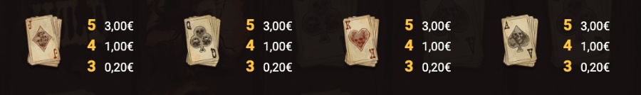 2 Wild 2 Die låga symboler