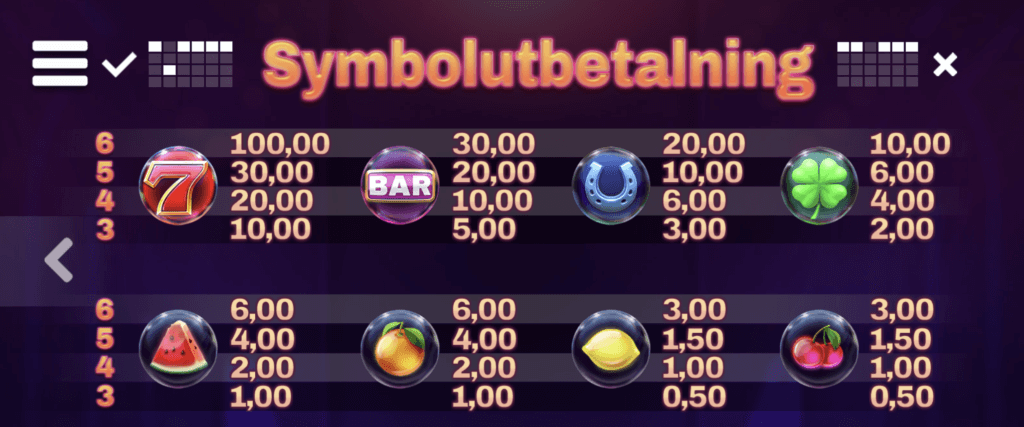 Bompers symboler.