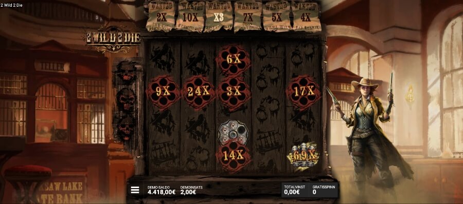 Most Wanted Bonus i 2 Wild 2 Die