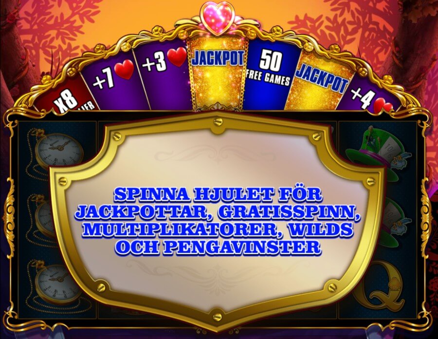 Queenie slot lyckohjul