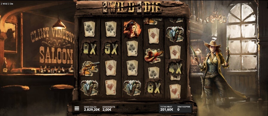 Shootin' Wild Bonus i 2 Wild 2 Die