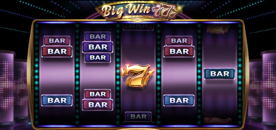 Spelplan the Big Win 777 slot