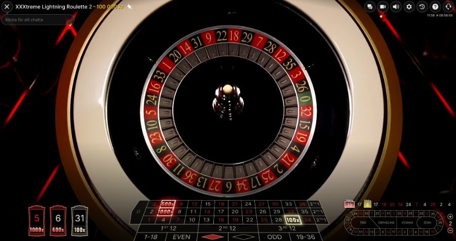 XXXtreme Lightning Roulette