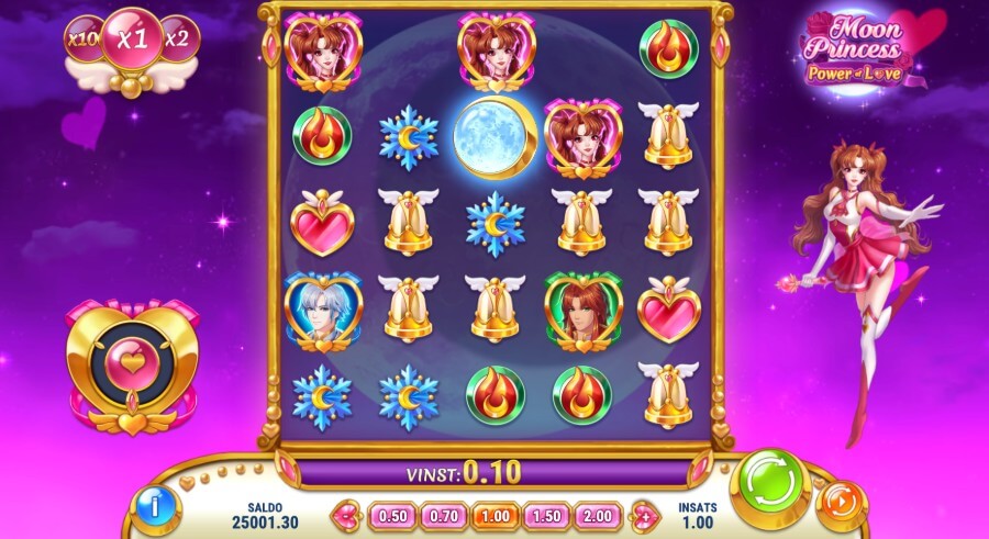 Moon Princess Power Of Love - Alla Hjärtans Dag slot