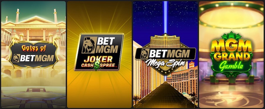 BetMGM exklusiva slots