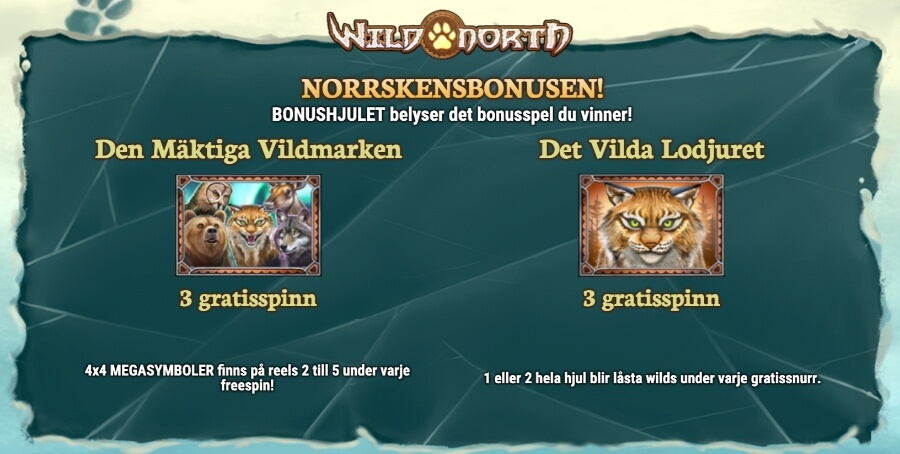 Wild-symboler i Wild North