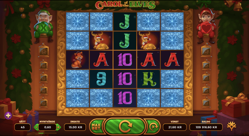 Carol of the Elves slot.