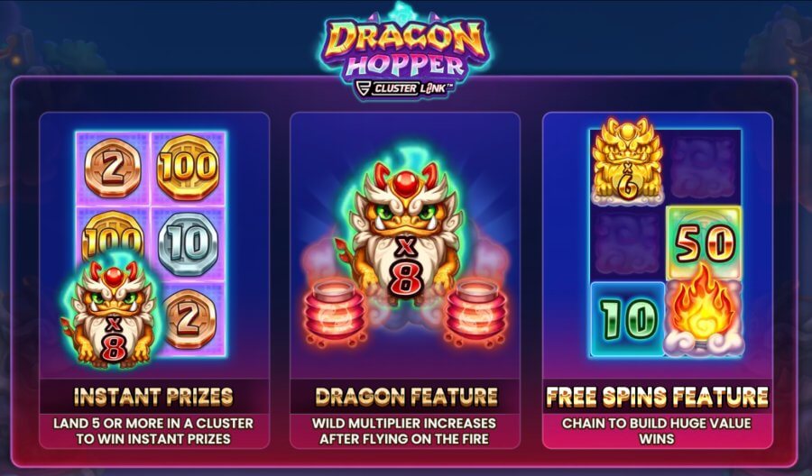 Dragon Hopper funktioner