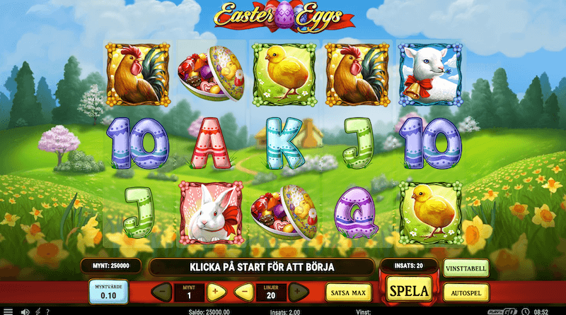 Easter Eggs slot.