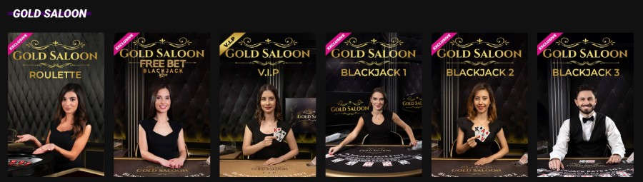Gold Saloon hos Betinia