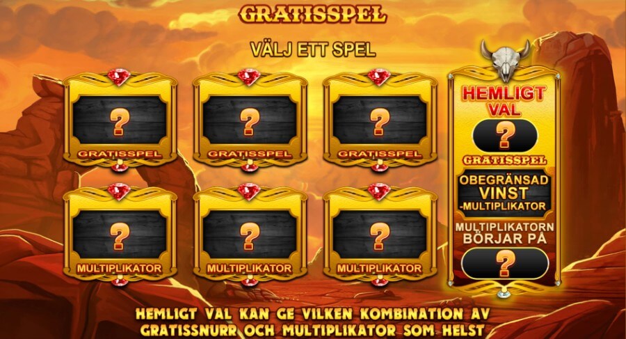 Väl spel i Buffalo Rising Megaways.