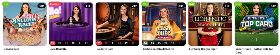 Game Shows hos Jalla Casino