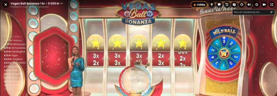 Vegas Ball Bonanza spel