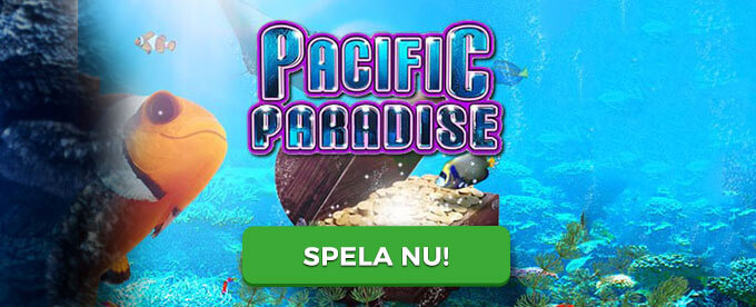Spela Pacific Paradise hos Casumo Pacific Paradise banner
