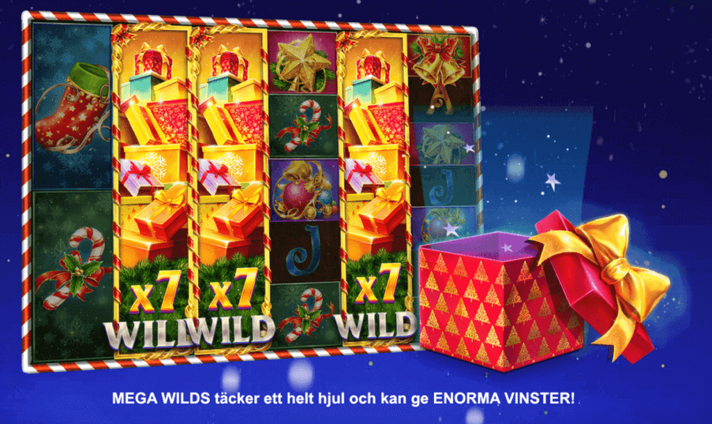 Jingle Ways Megaways tomtens gåva.