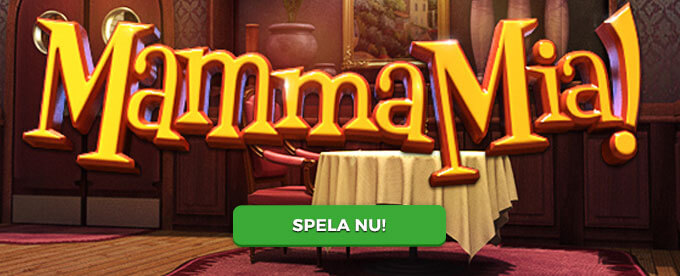 Spela Mamma Mia hos Dunder Mamma Mia banner