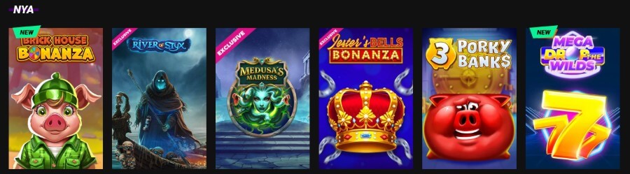 Nya spel hos Betinia