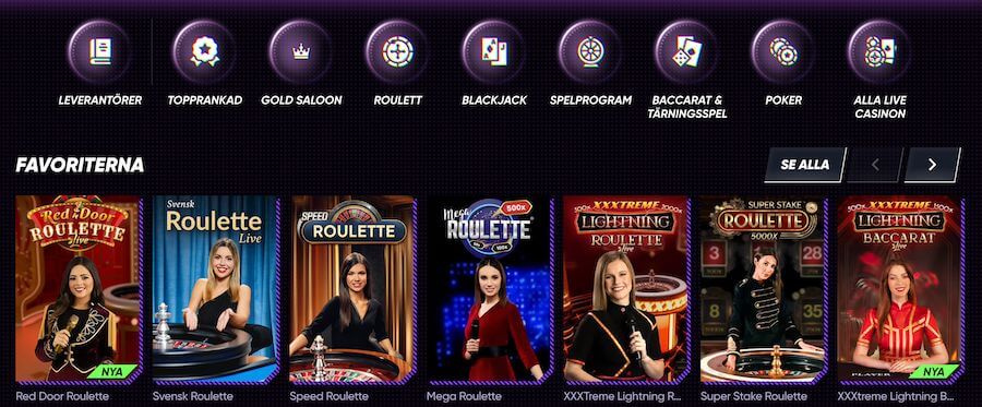 QuickCasino live casino