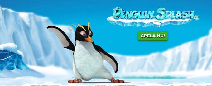 Spela Penguin Splash hos SveaCasino Penguin Splash – en färgsprakande och charmig slot med pingviner i huvudrollerna.