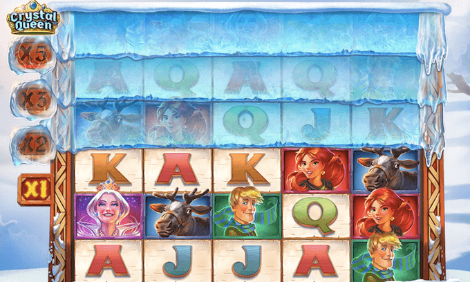 Spela Crystal Queen hos LeoVegas Crystal Queen slot.