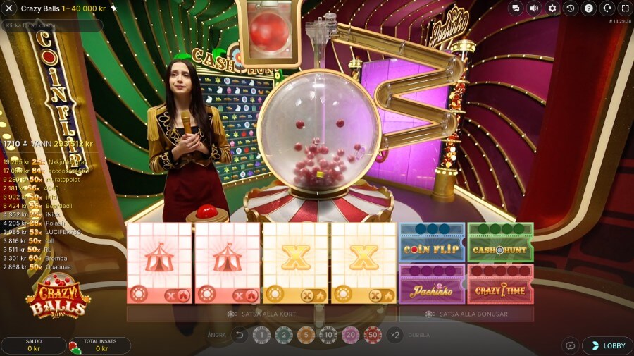 Crazy Ball Live