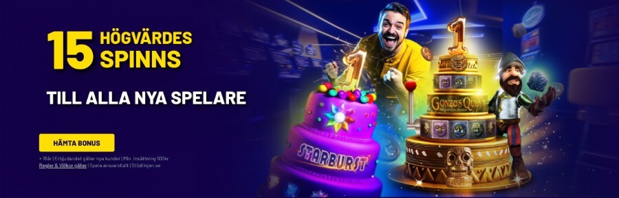 Välkomstbonus hos Spelklubben