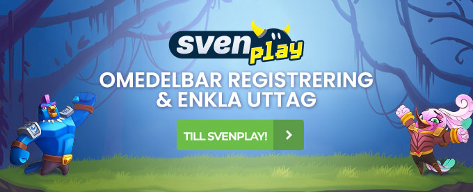 Till casinot Svenplay Casino header