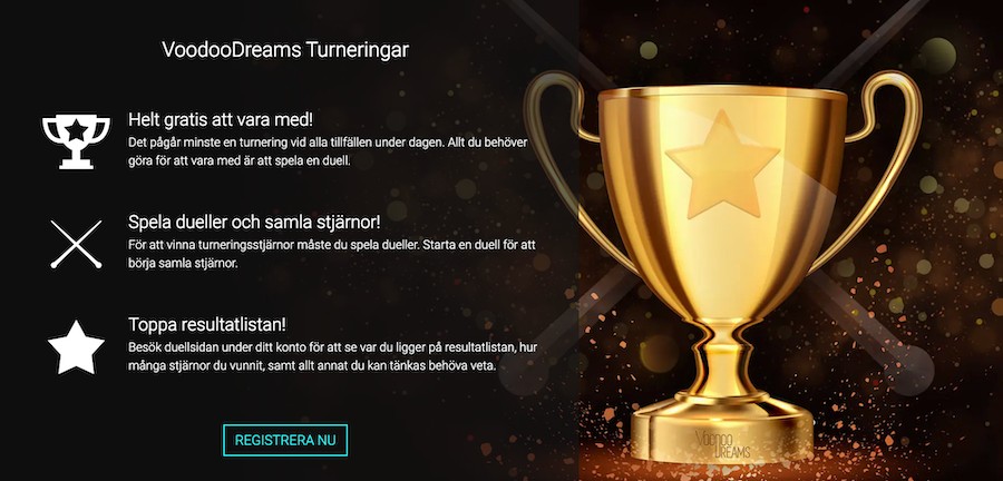 VoodooDreams turneringar