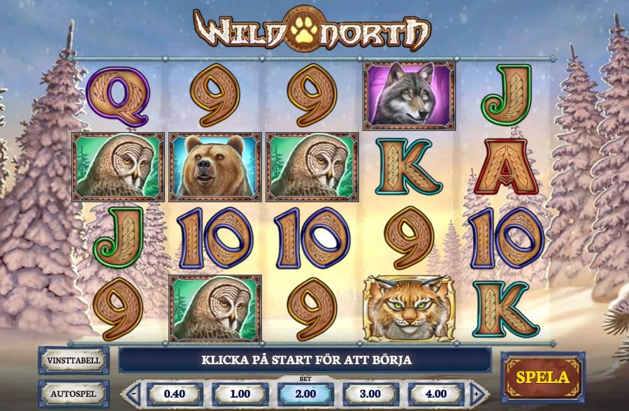 Wild North Slot, huvudspelet