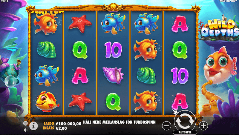 Wild Depths spelplan.