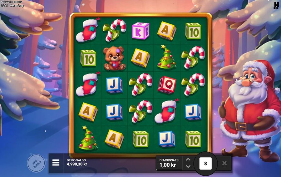Rutnät från Xmas Drop.