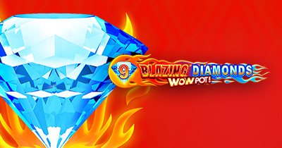 9 Blazing Diamonds Wowpot!