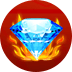 9 Blazing Diamonds Wowpot!