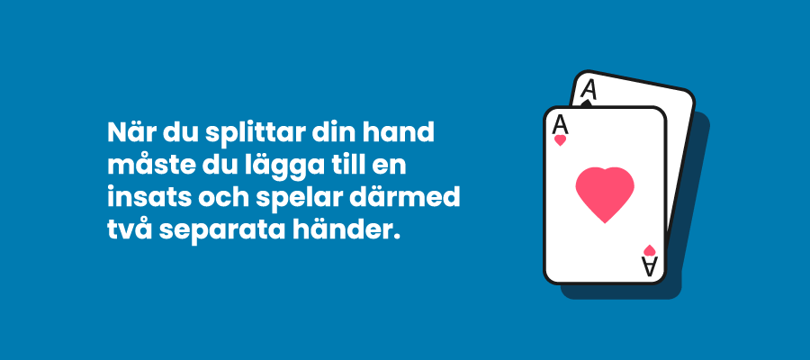 Splitta par i Blackjack