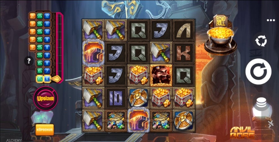 Anvil & Ore slot - Alchemy Gaming