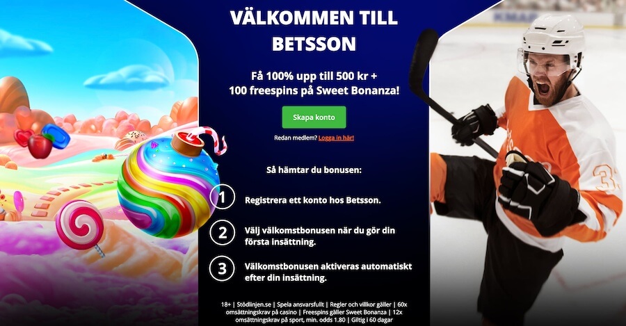 Betsson Bonus