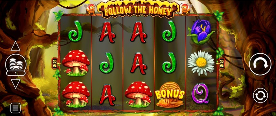 Follow the Honey - RTP: 95,0%