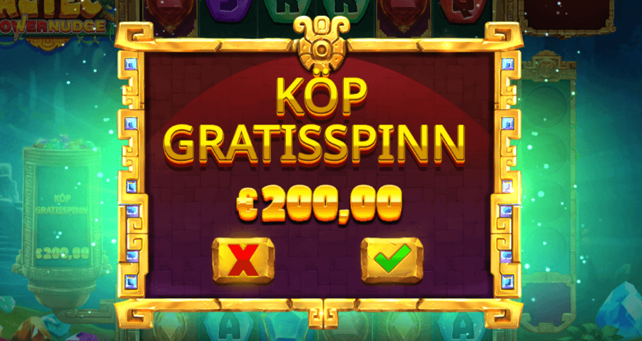Free spins Aztec Powernudge slot