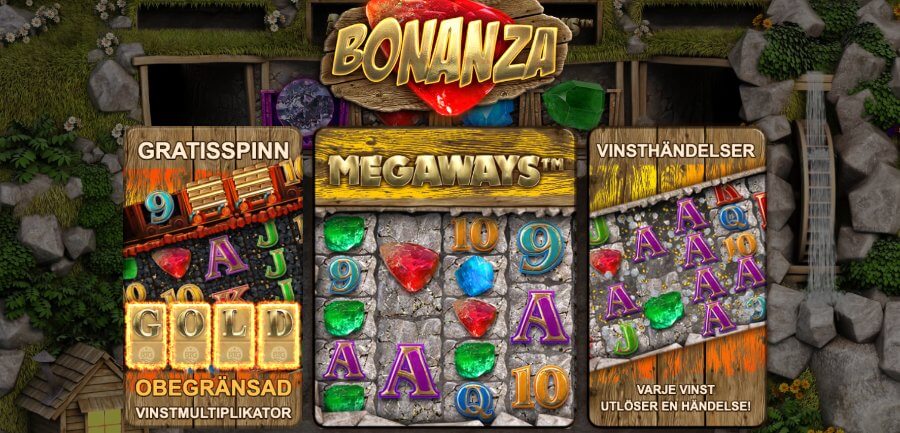 Funktioner i Bonanza Slot