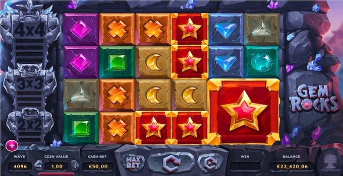Gem Rocks slot