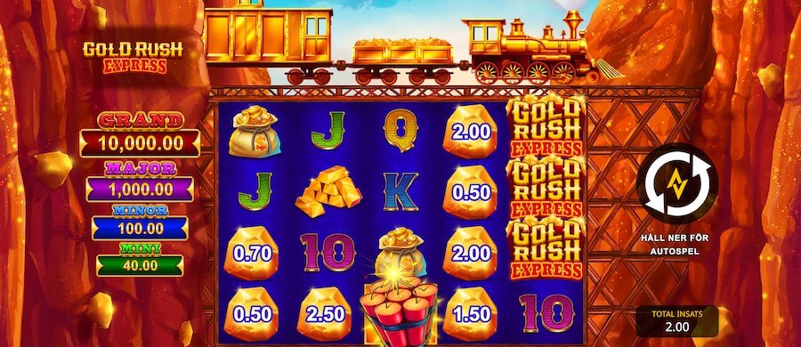 Rush Rush Express spelplan