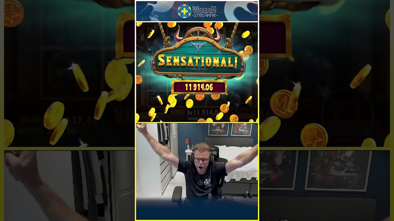 "HUR MYCKET ÄR DET??" 🤯 #bigwin #slots @sveacasino_se