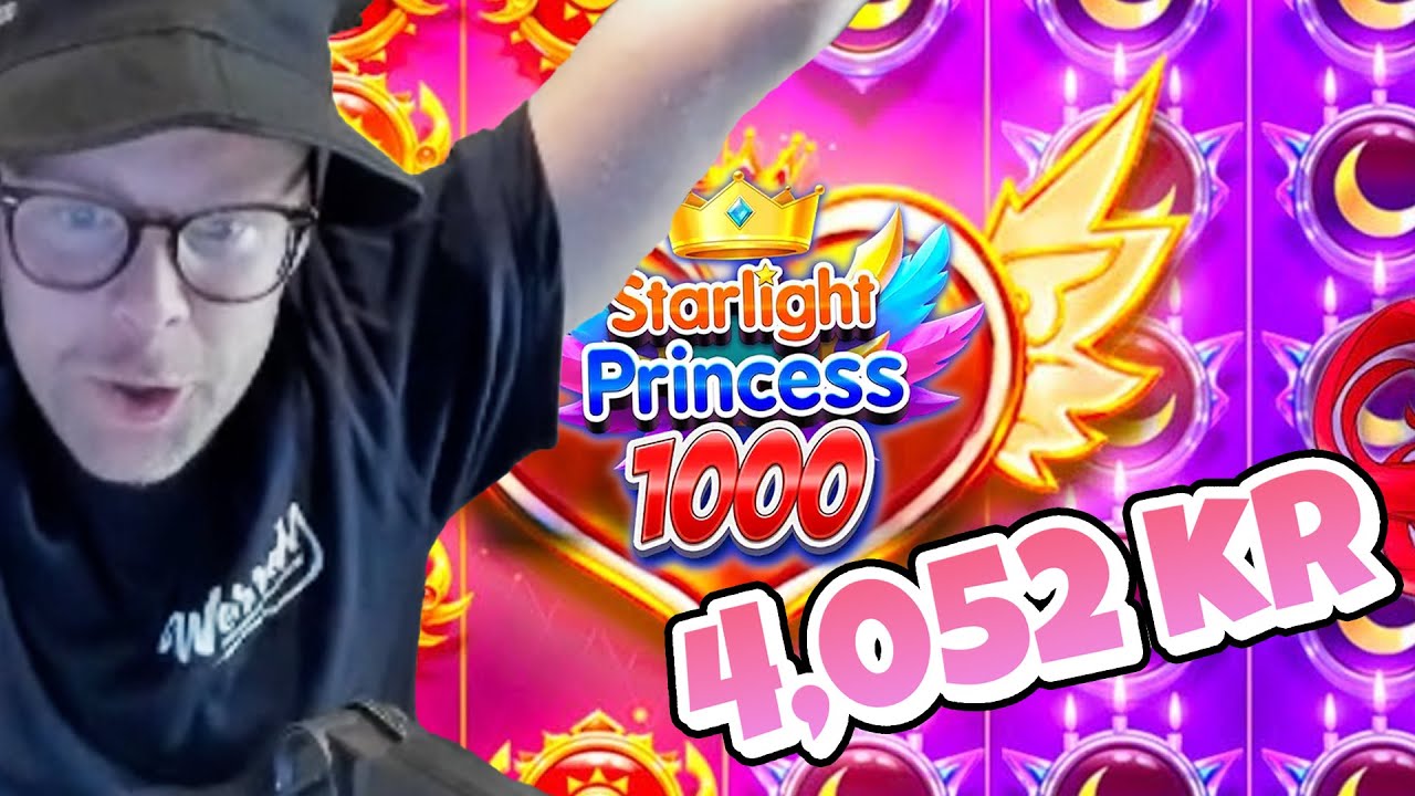 WerreN vinner stort på Starlight Princess 1000!