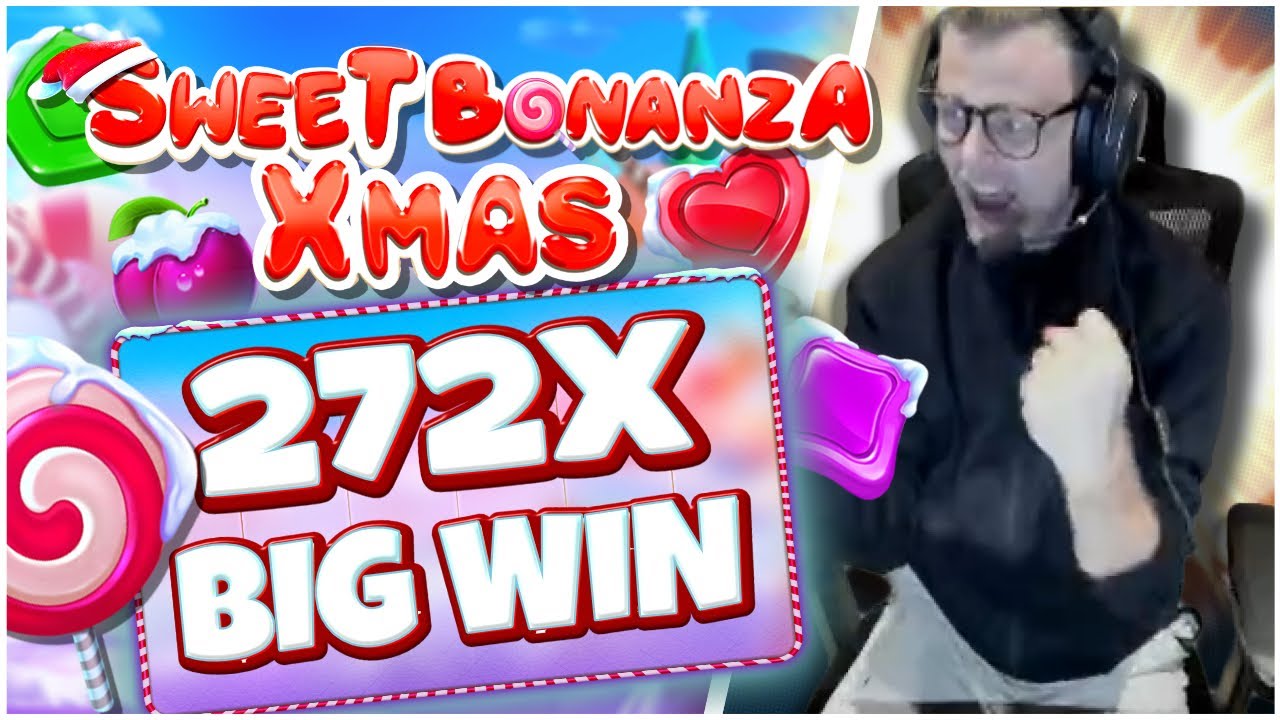 Sweet Bonanza Xmas BIG WIN! 268X!!!