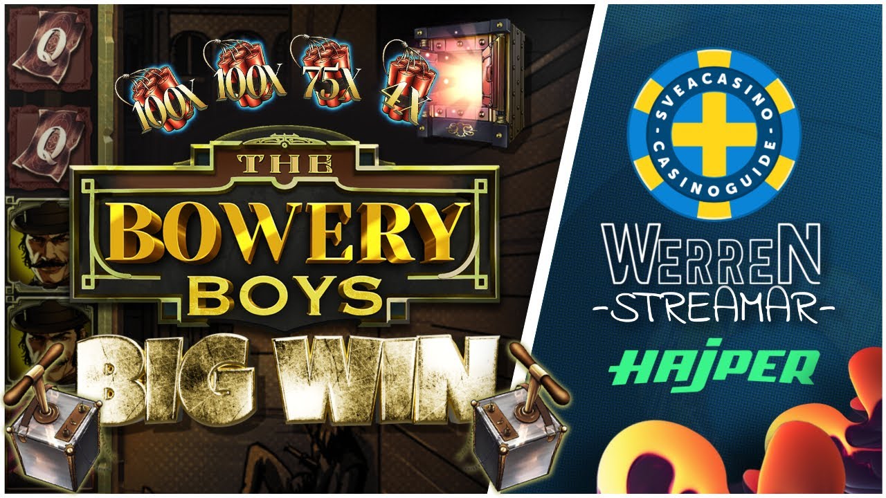WerreN gör det igen!! - EPISK VINST! - The Bowery Boys BIG WIN