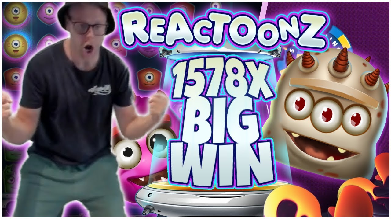 Reactoonz levererar en riktig BIG WIN - 1578x