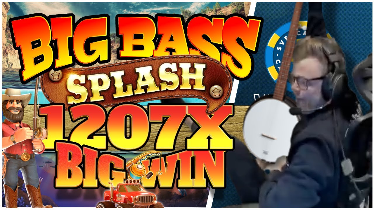 1207x BIG WIN BIG BASS SPLASH!
