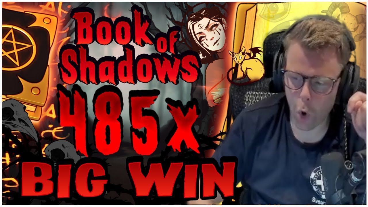 Imponerande BIG WIN från Book of Shadows!
