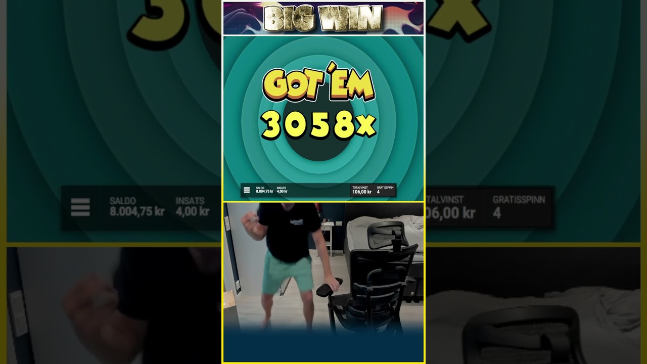 WHAT?! WerreNs största vinstmultiplikator hittills!💪🫨Keep'em #bigwin #slots @sveacasino_se