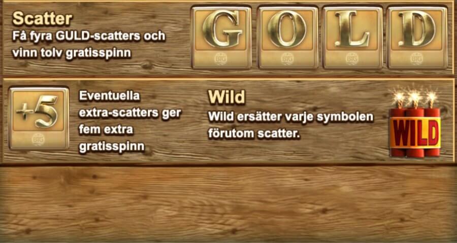 Scatter-symboler i Bonanza slot